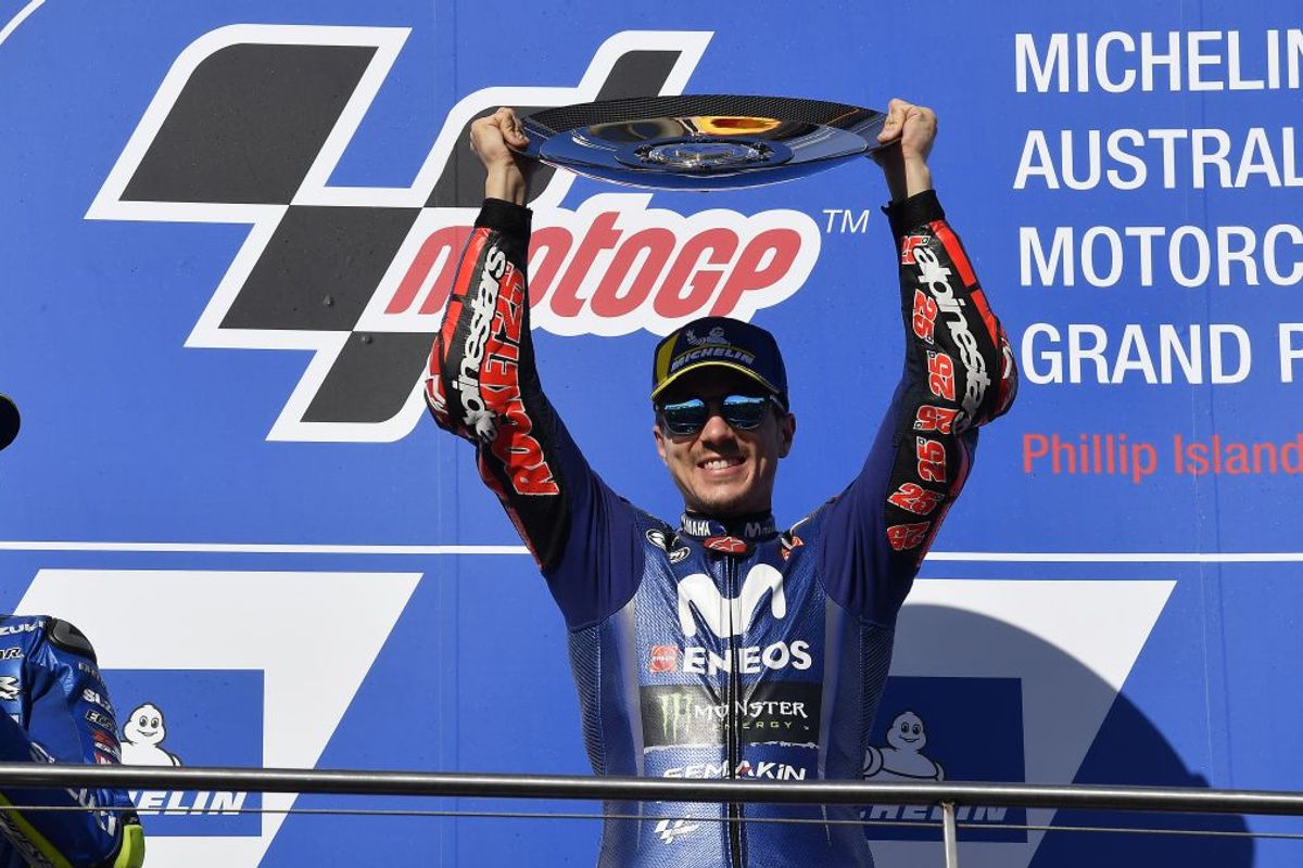 Viñales takes Phillip Island MotoGP win for Movistar Yamaha